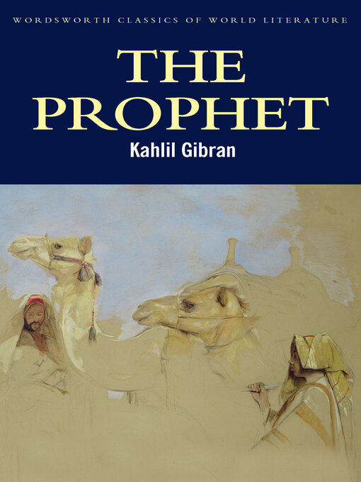 Title details for The Prophet by Kahlil Gibran - Wait list
